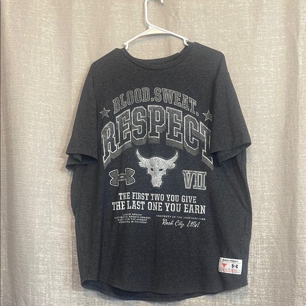 Under Armour Black Short Sleeve Tee